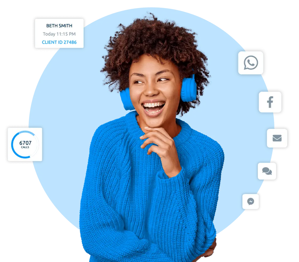 AI-Powered Cloud Contact Center Solution for Enterprises
